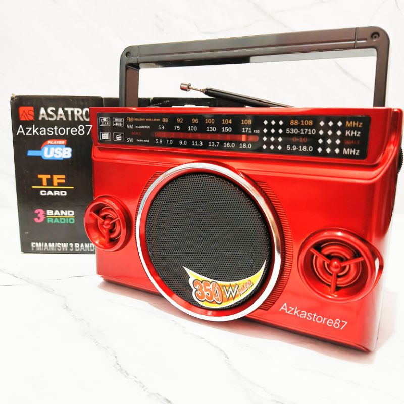 radio bluetooth asatron 1109 usb radio portabel speaker bluetooth radio clasik super bass