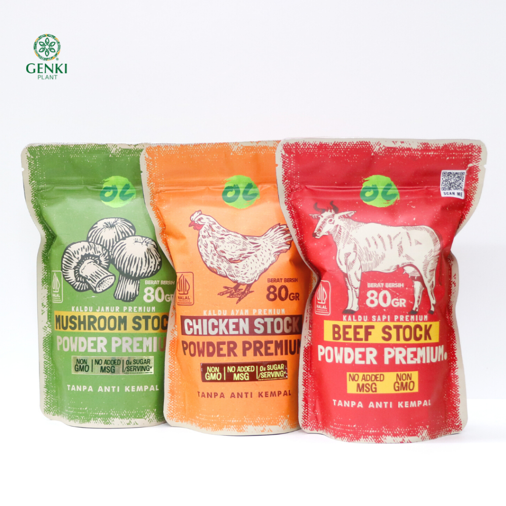 

Organic Center Kaldu Premium Non MSG - 80 g