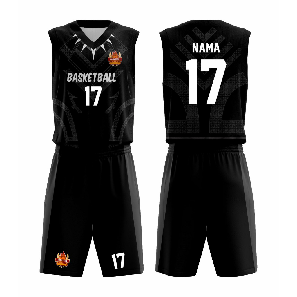 JERSEY SETELAN BASKET CUSTOM GRATIS NAMA DAN NOMOR PUNGGUNG