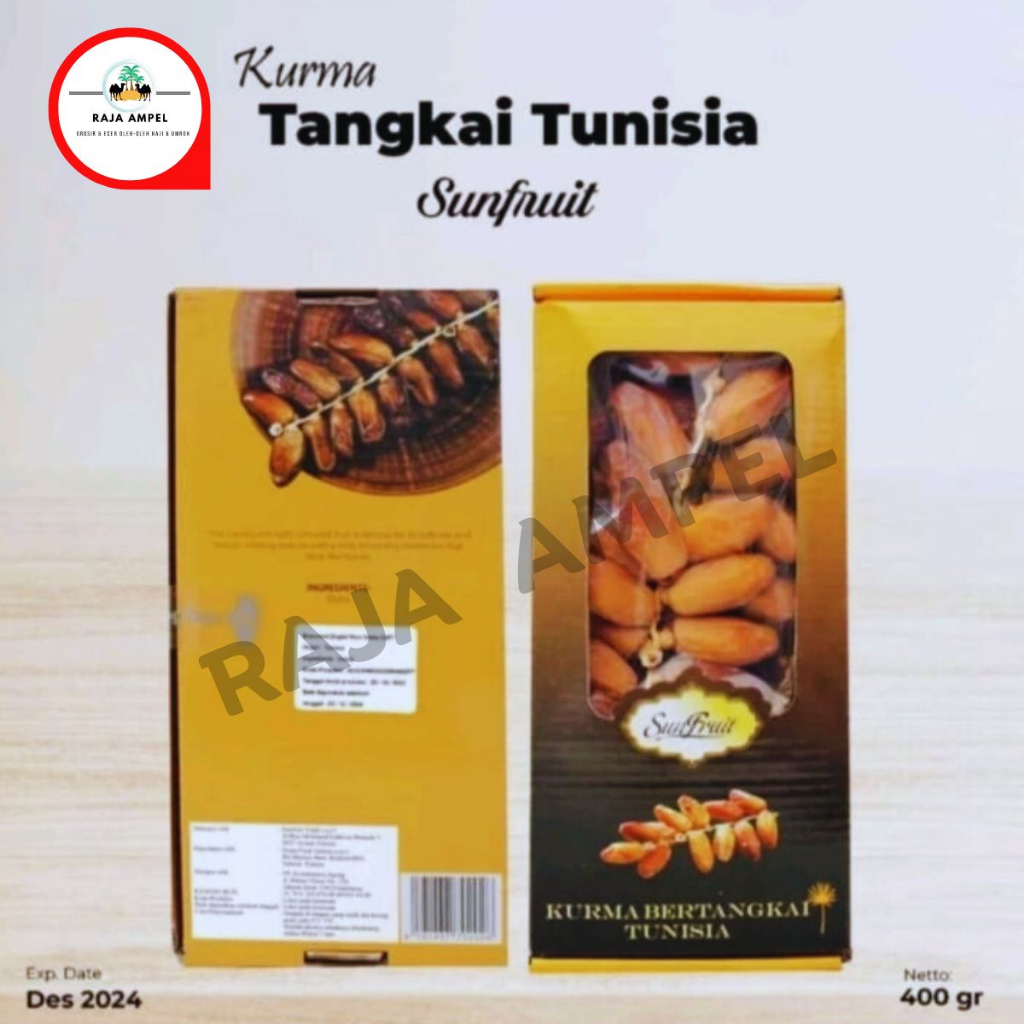 

Kurma Madu Tunis Tangkai Palm Tunis Tangkai 500 Grmr Asal Tunis Golden Valley Mesir Tekstur Madu Lembut Kenyal Legit Enak