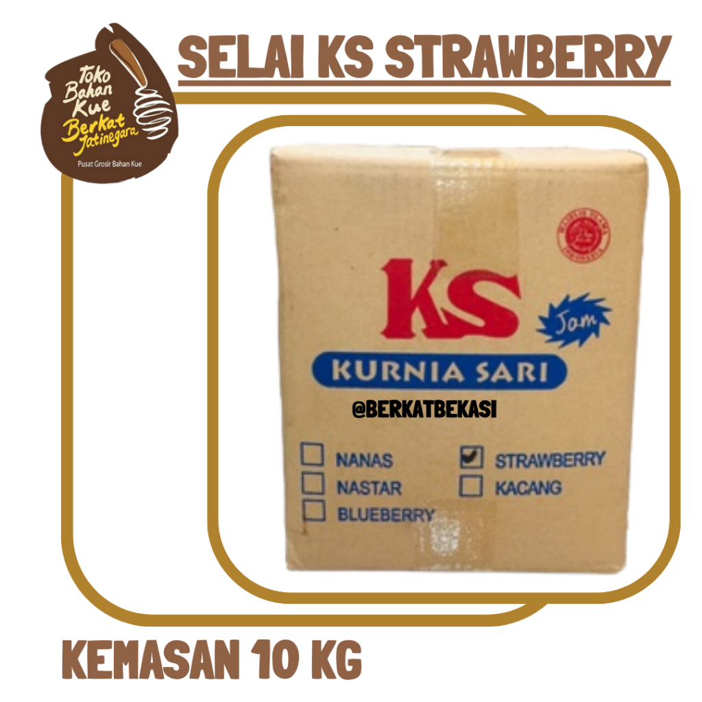 

SELAI KURNIA SARI STRAWBERRY/ SELAI STRAWBERRY/ KS STRAWBERRY 10 KG
