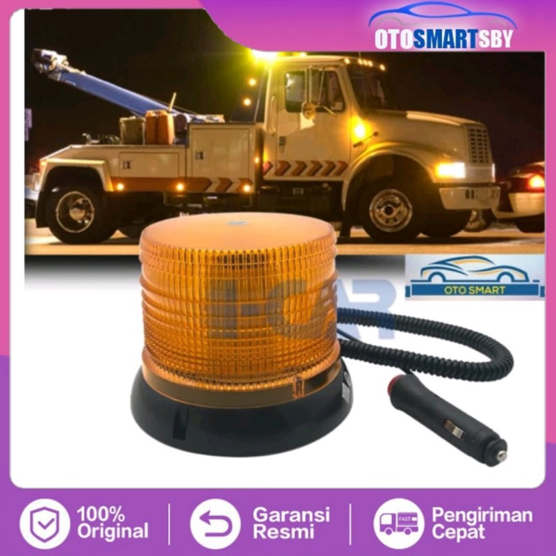 LAMPU VARIASI LED ROTARY MOBIL TRUK TRUCK CANTER FUSO TRONTON 24VOLT 120LED & 72LED