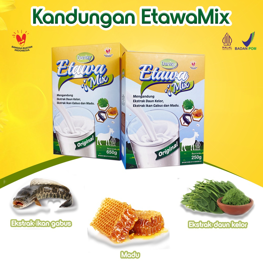 

SUSU KAMBING ETAWAMIX RASA VANILLA 650G BPOM HALAL