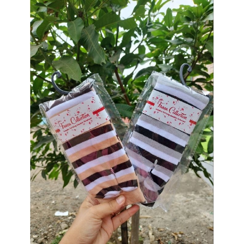 Kaos Kaki Motif Belang Faaza Collection