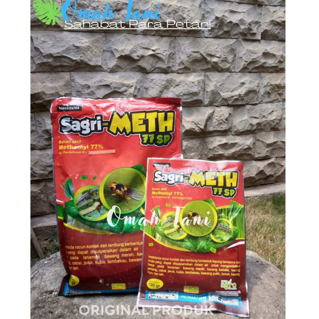 Insektisida Sagri Meth 77Sp 100gr,400gr