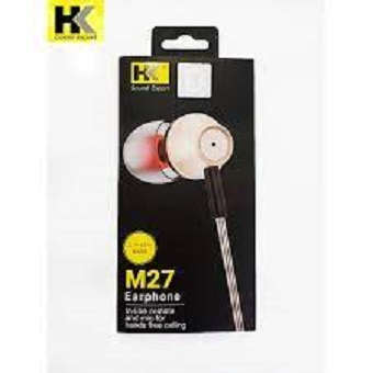HK Earphone M27 Original Handsfree Super Bass Headset M27