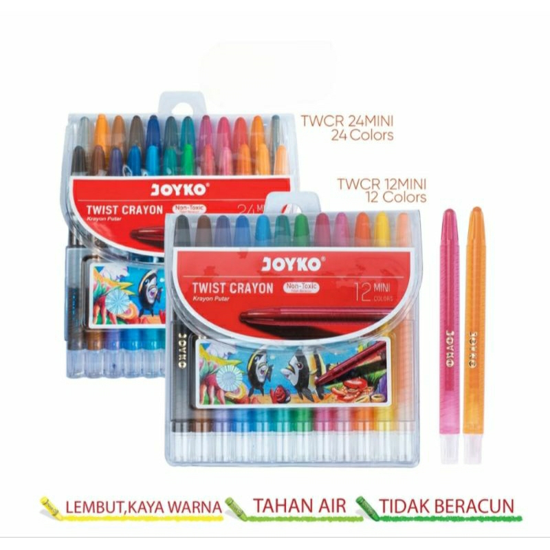 

krayon putar mini twist crayon Joyko TWCR