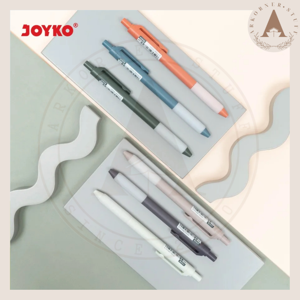 

Joyko Gel Pen 0.5mm GP-368 Pulpen Hitam