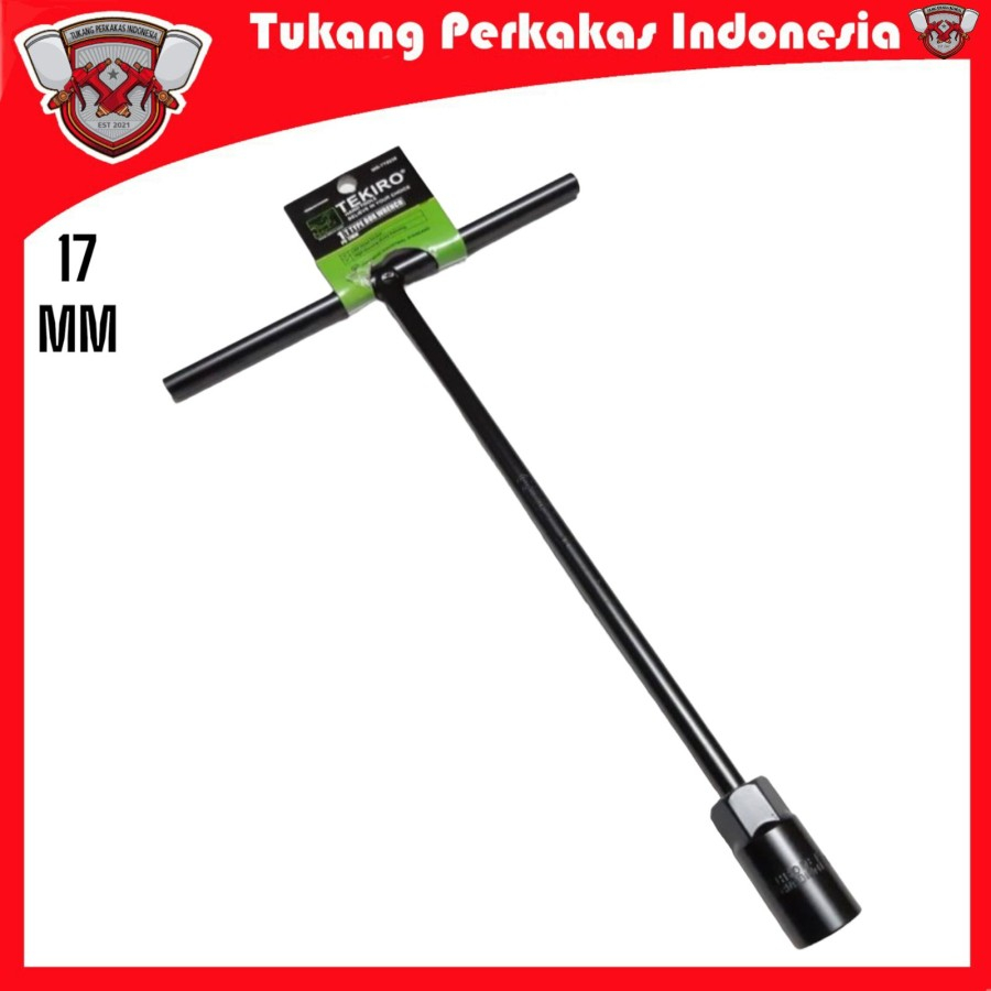 Tekiro kunci sock t 17 mm Kunci t hitam tekiro 17mm