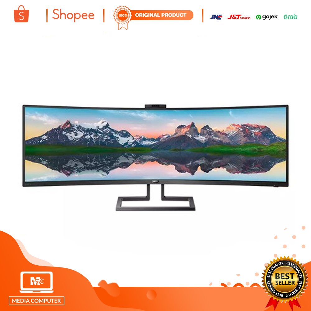 Monitor Philips 499P9H1/70 48.8 QHD 5120 x 1440 70Hz 5ms Black