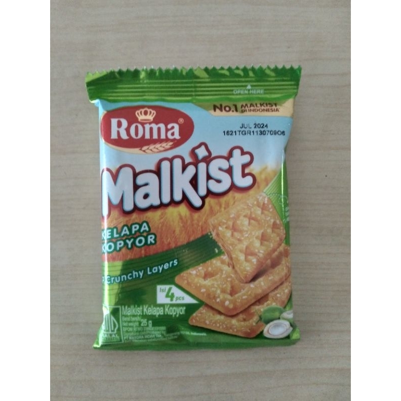 

Malkist Kelapa kopyor 25gr