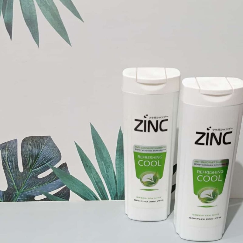 zinc shampo 340ml/shampo zinc 340ml refreshing cool