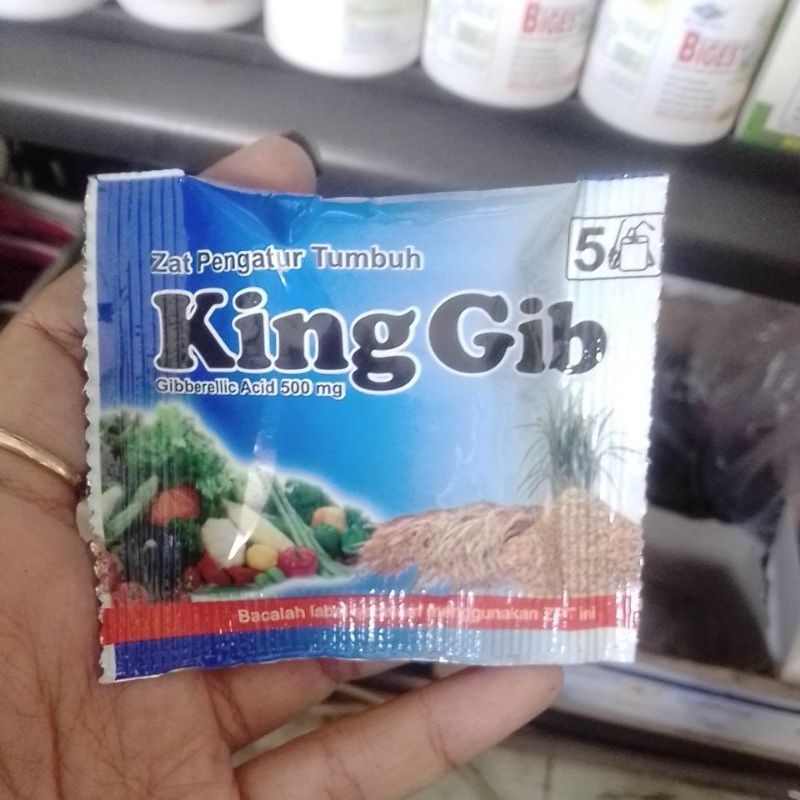 zat pengatur tumbuh King gib 500mg