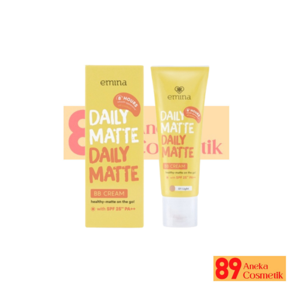 Emina Daily Matte BB Cream 16gr - BB Cream Alas Bedak