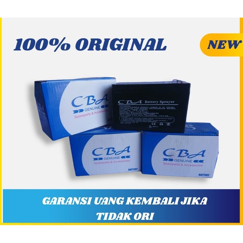 batterai aki semprot hama ces ASLI CBA accu sprayer elektrik oroliginal CBA