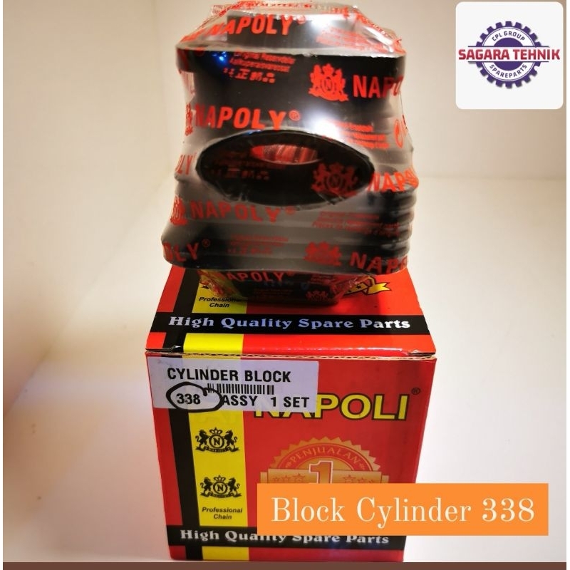 Cylinder Block Blok 338 Mesin Potong Rumput