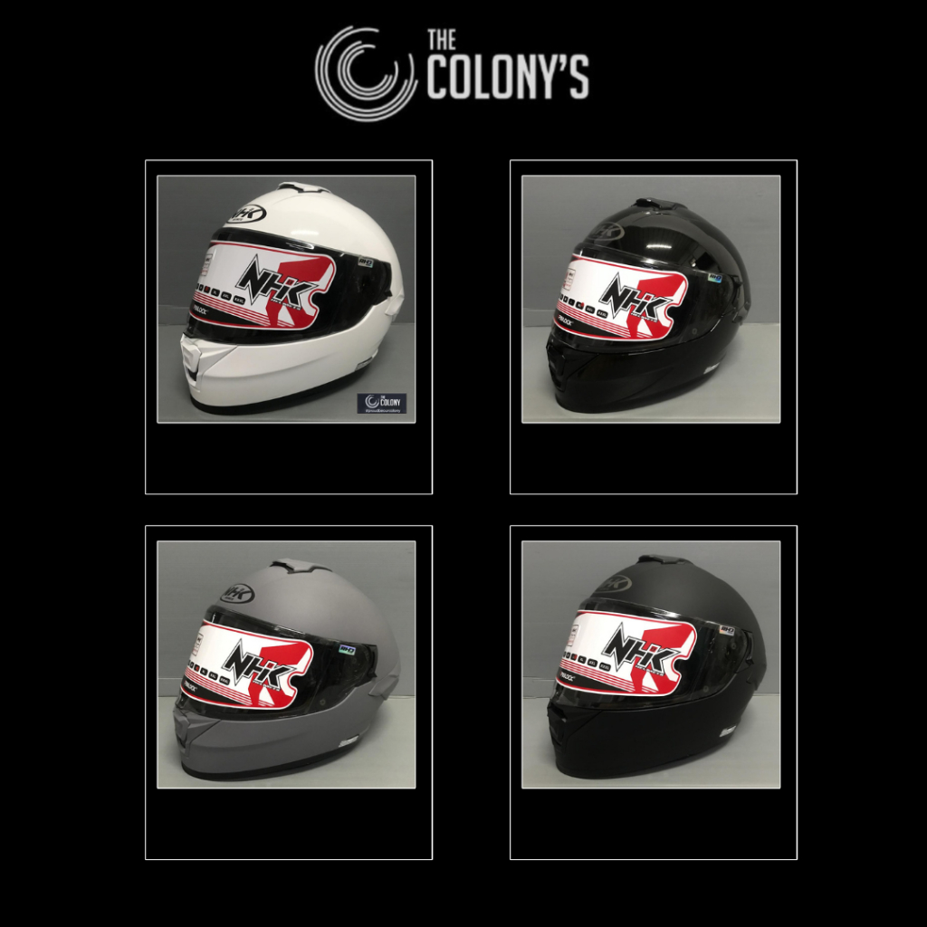 NHK MARK 1 SOLID DOUBLE VISOR