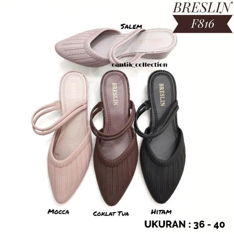 SLOP BRESLIN F816 / SLIP ON WEDGES