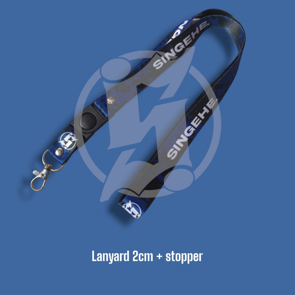 

lanyard custome sublime 2cm 2 sisi