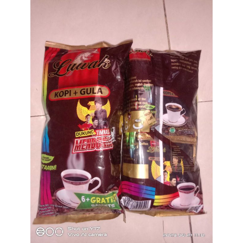 Luwak Kopi + Gula 150gr, Luwak White Coffee 200gr, Luwak Kopi Hitam 240gr