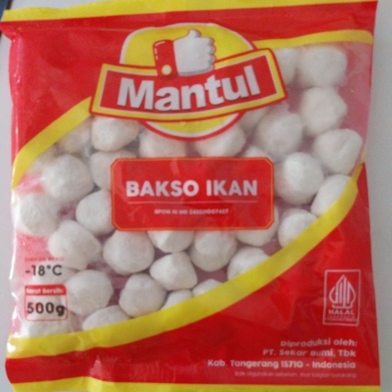 

Bakso Ikan Mantul 500 Gr