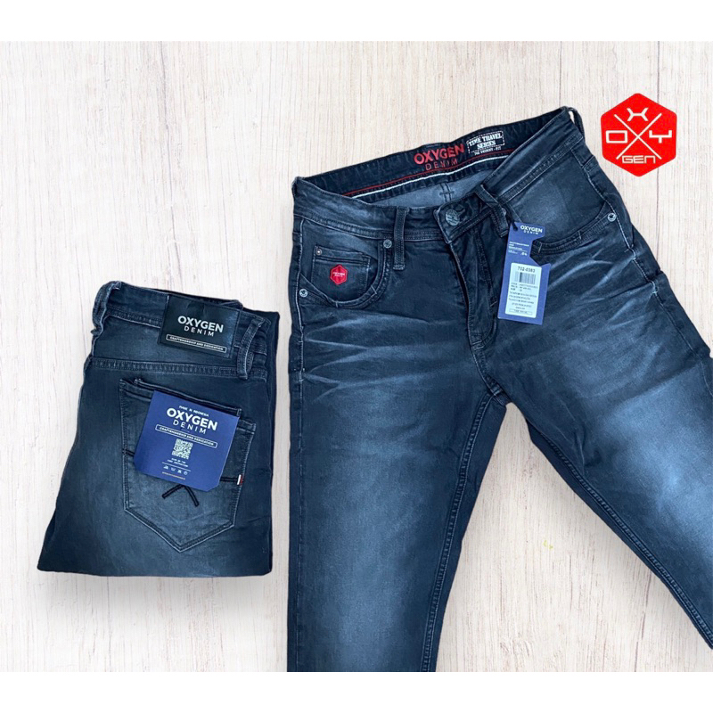 Oxygen Denim 702 Stretch Slim Fit Jeans Abu Price499.900