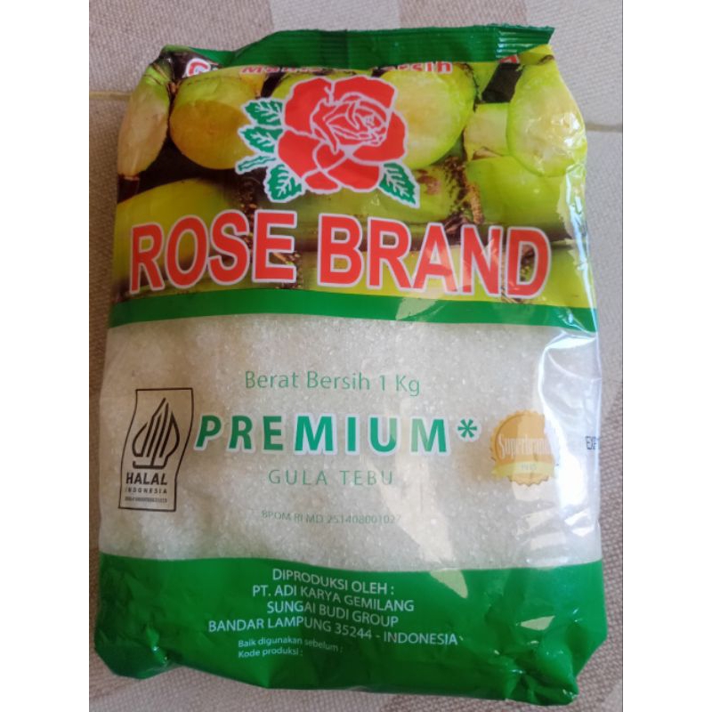 

gula rose brand kemasan 1 kg
