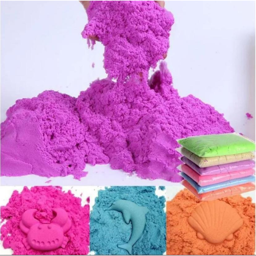 HLID - Mainan Pasir Ajaib 1 kg / Refill Pasir 1 kg / Mainan Pasir Ajaib Anak  kemasan 1 kg SNI Pasir