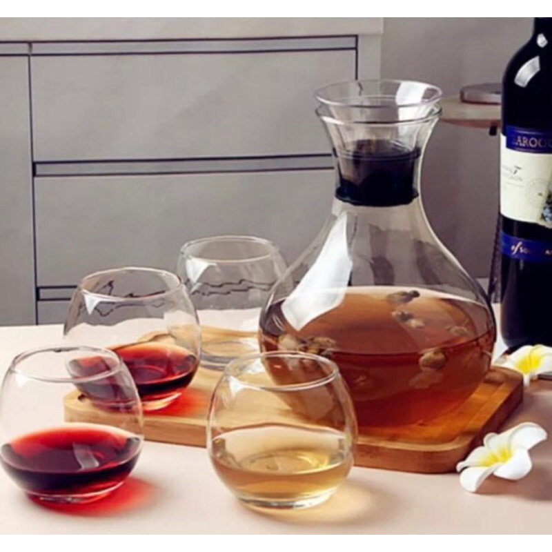 Hampers Teko Mewah - Gift - Kado Pernikahan - Gelas Paka Water Set / Set Gelas dan teko - Pitcher se