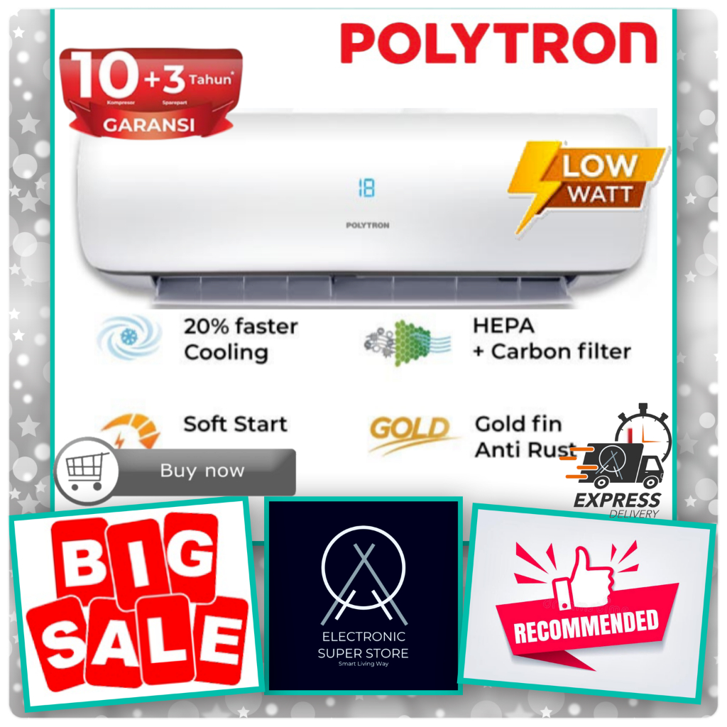 AC POLYTRON PAC05VZ 05VZ PAC-05VZ STANDARD 1/2 PK NEUVA ICE SUPER COOLING POLYTRON AC 0.5PK