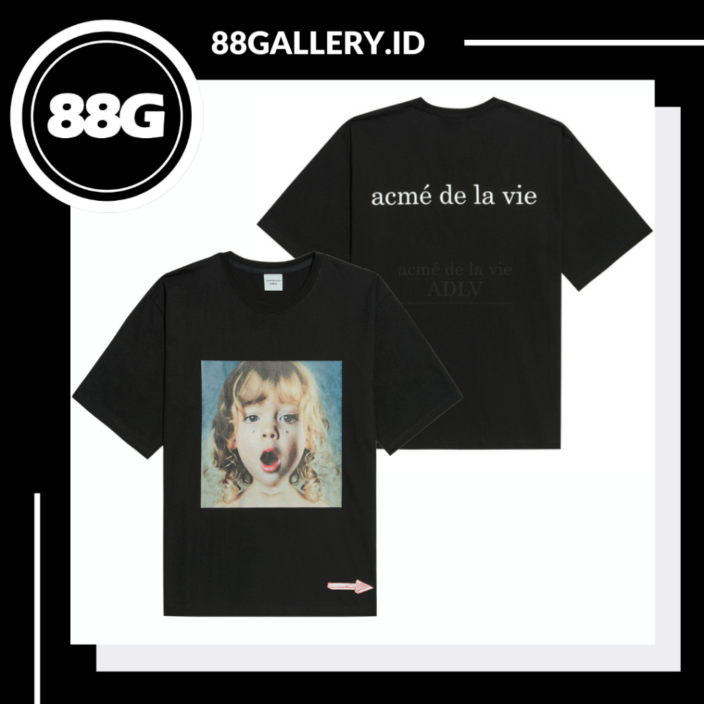 ADLV Baby Face Jewelry Black Tee