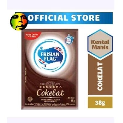 

Frisian flag kental manis coklat sachet isi 6