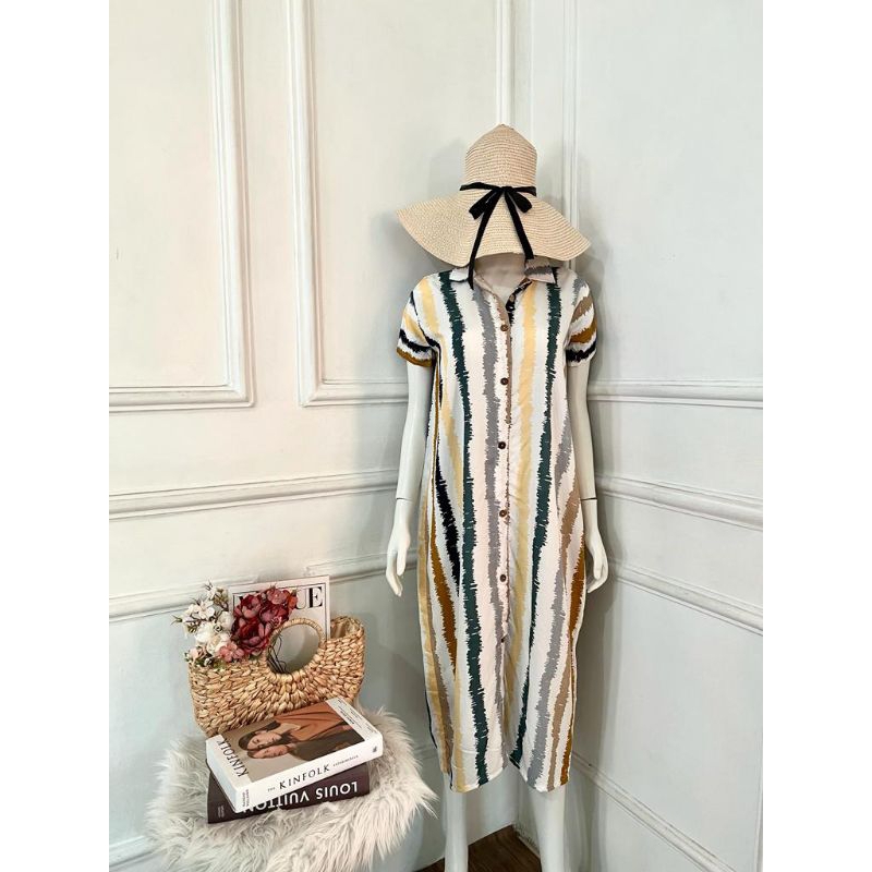 Kanaya full kancing /daster kancing/daster rayon