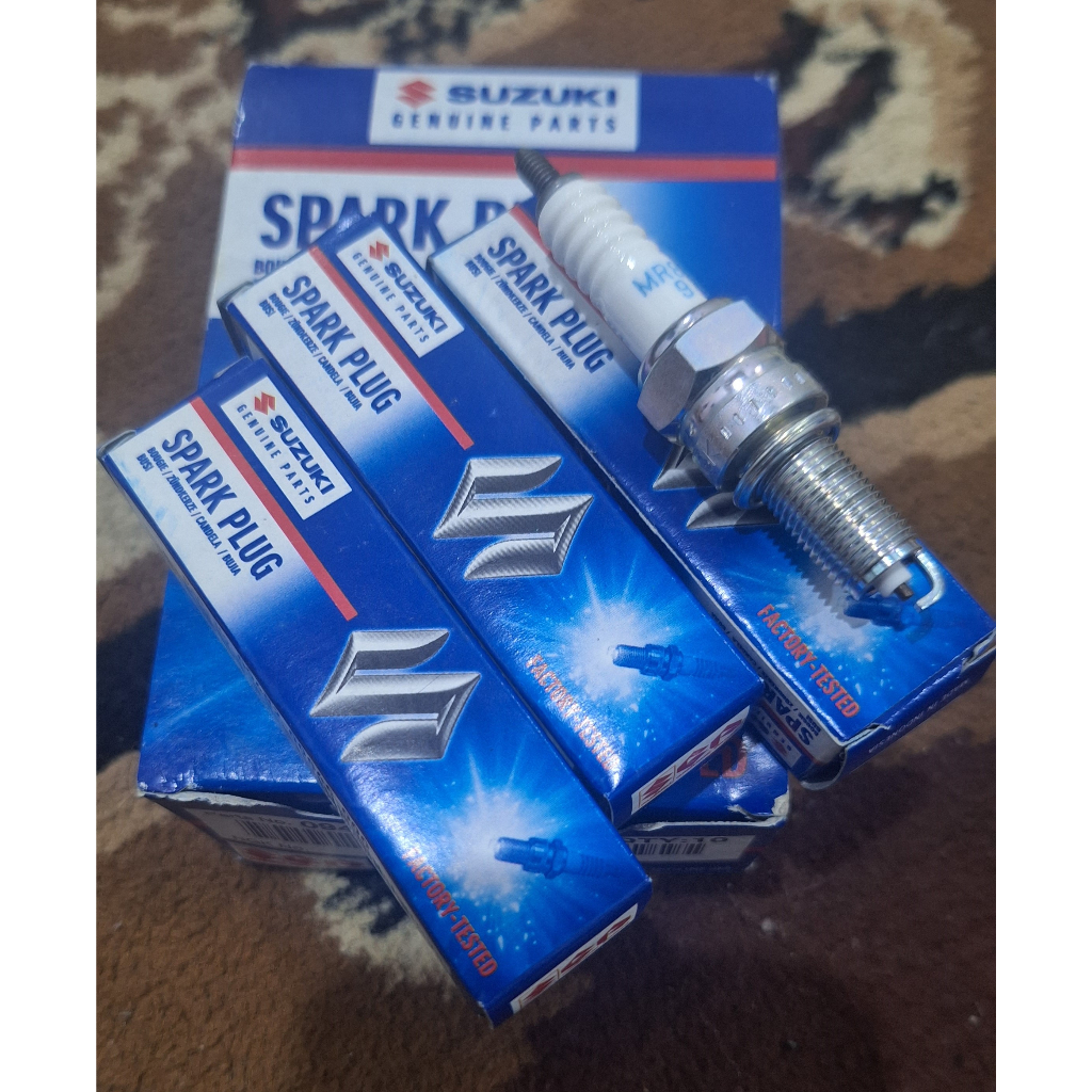 Busi satria FU Injeksi GSX 150R/NGK/MR8E-9 Suzuki Original