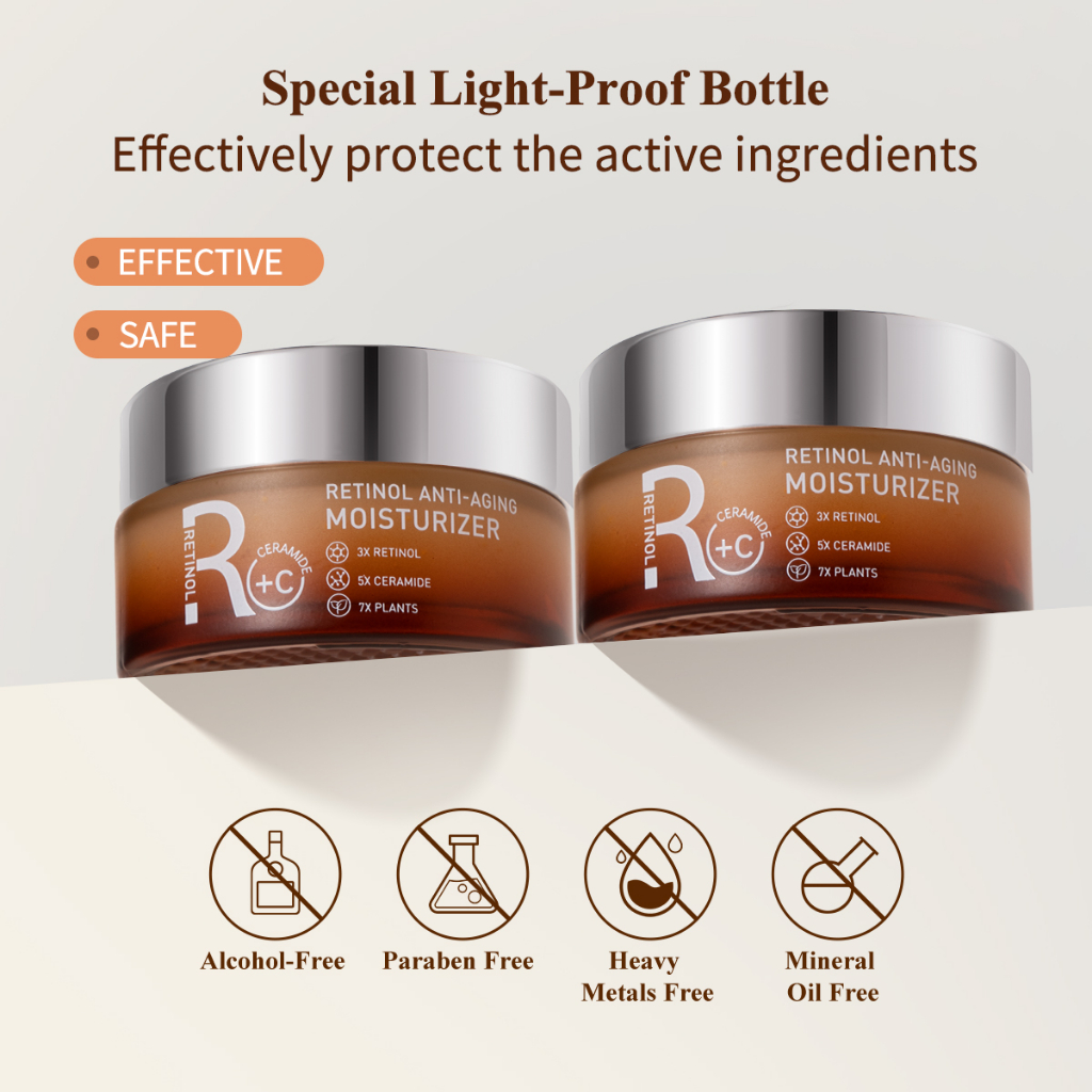 [Retinol Set]BPOM PREMIERE BEAUTE REVERSE SERIES RETINOL ANTI-AGING SET  SERUM/ MOISTRURIZER  Effectively Fade Fine Lines Skin is Firm &amp; Elastic Anti Wrinkle