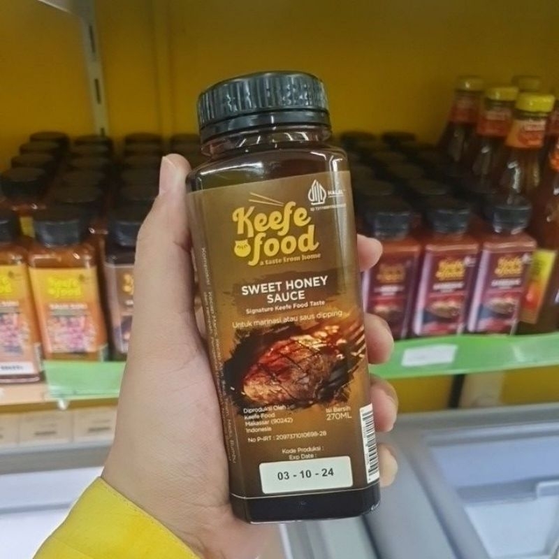 

Keefe food sweet honey sauce 270ml