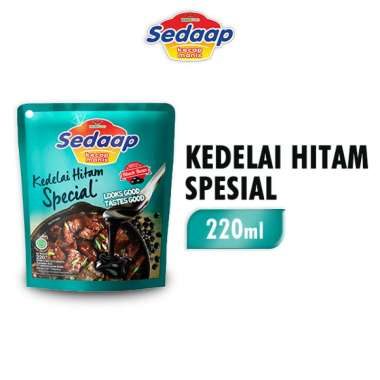 

Sedaap Kecap Refill 220ml - Sedap Kecap Special Kedelai Hitam