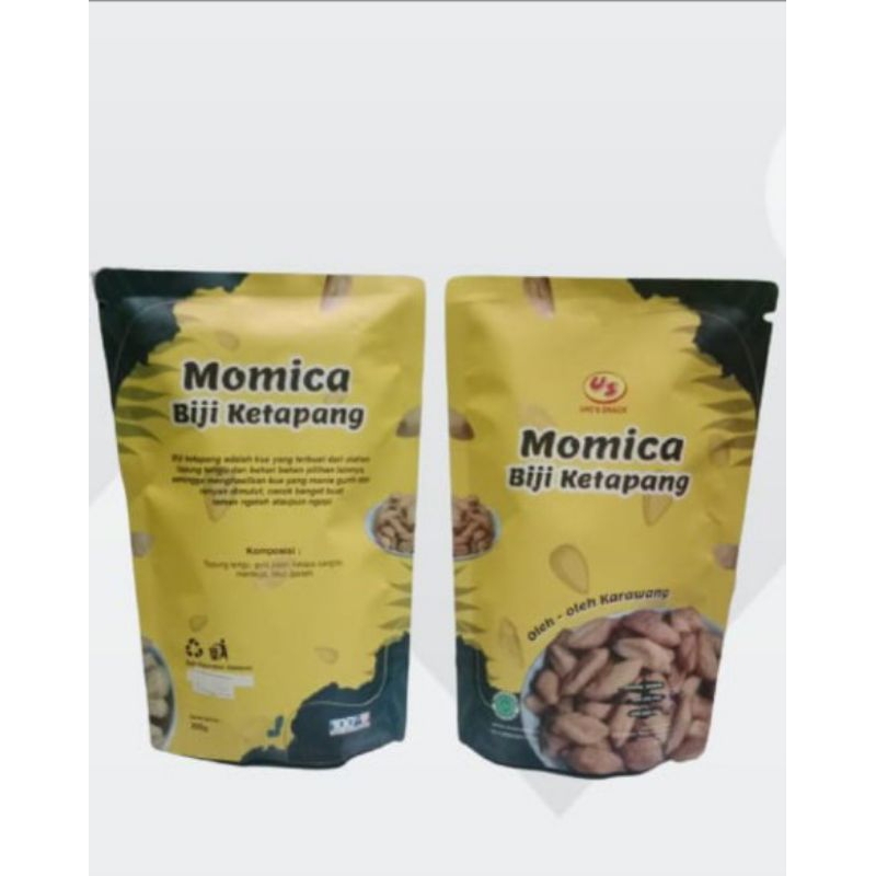 

Biji Ketapang Momica 200 g /snack makanan ringan/cemilan 200 g