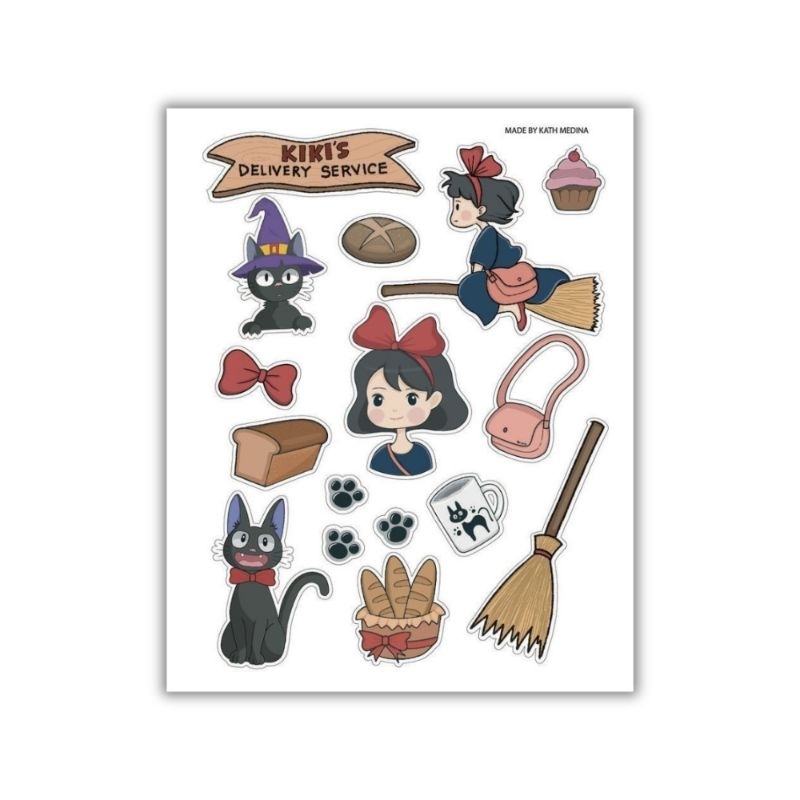 

sticker glossy | sticker ghibli kiki's delivery service