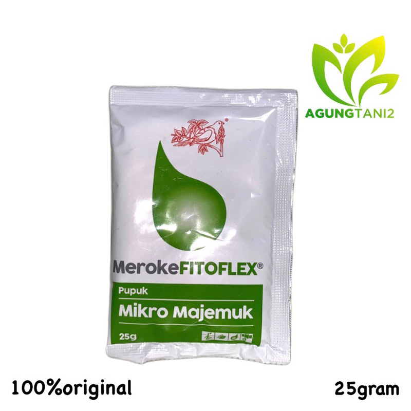 PUPUK MIKRO MAJEMUK MEROKE FITOFLEX [25GRAM]