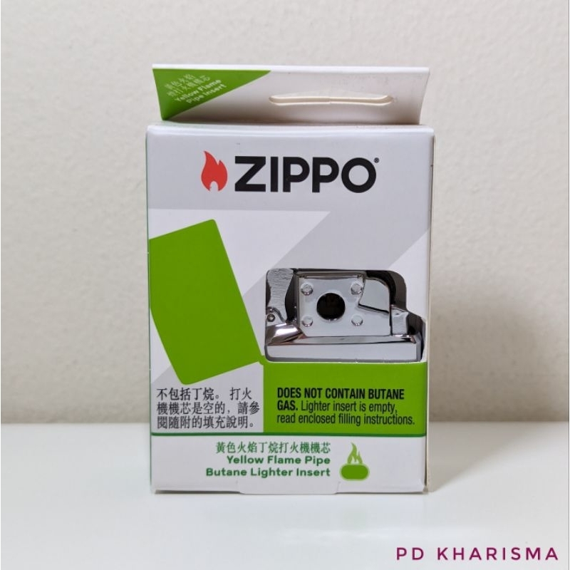 KOREK ZIPPO 65884 YELLOW FLAME PIPE BUTANE LIGHTER INSERT