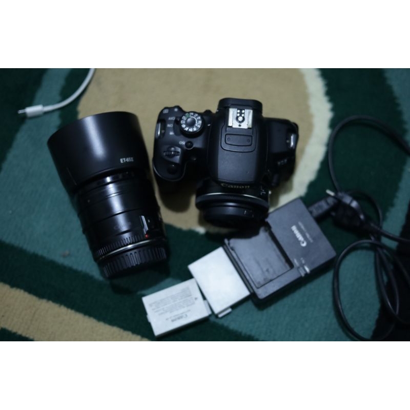 Canon 700d lensa 24 mm dan lensa 85 mm canon