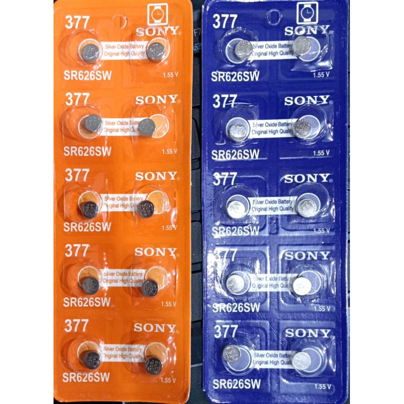 Baterai jam 377 626 SONY