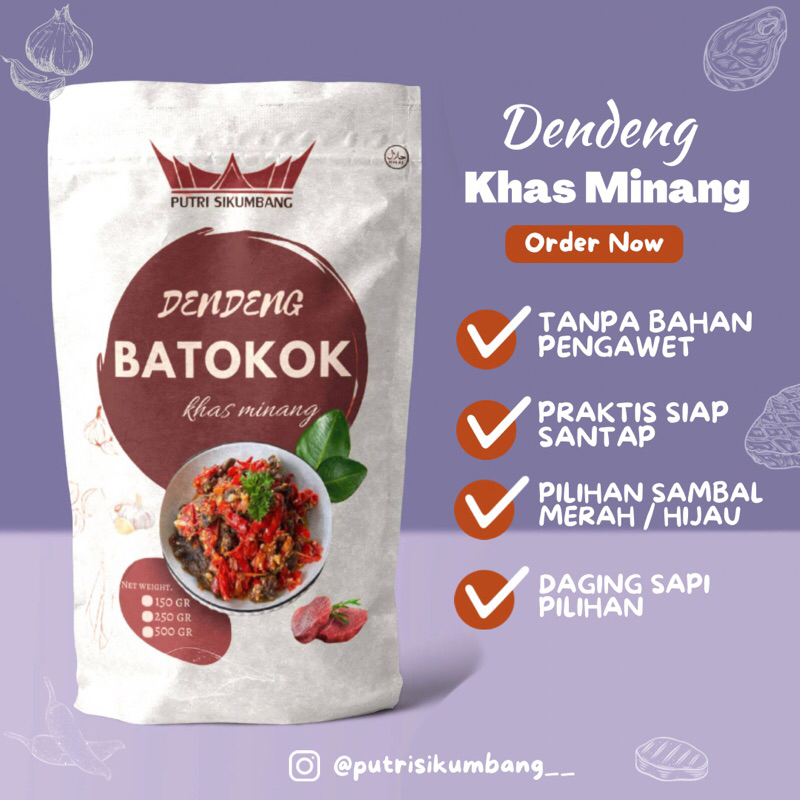 

Dendeng Batokok Putri Sikumbang