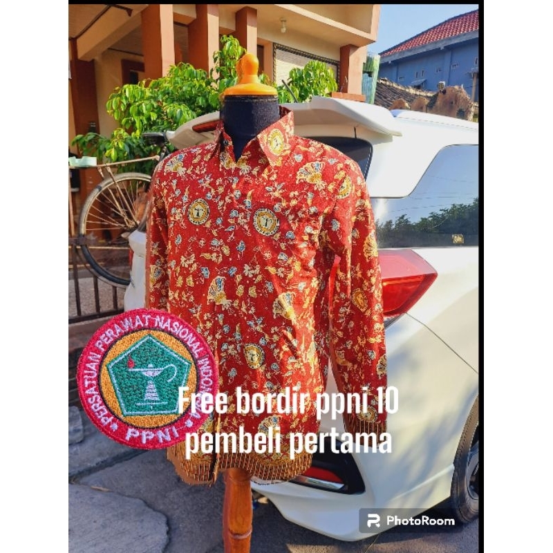 KEMEJA PPNI PRIA /KEMEJA BATIK PPNI PRIA