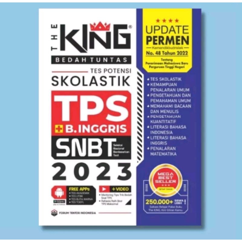 Buku The King Snbt 2023 (Preloved)