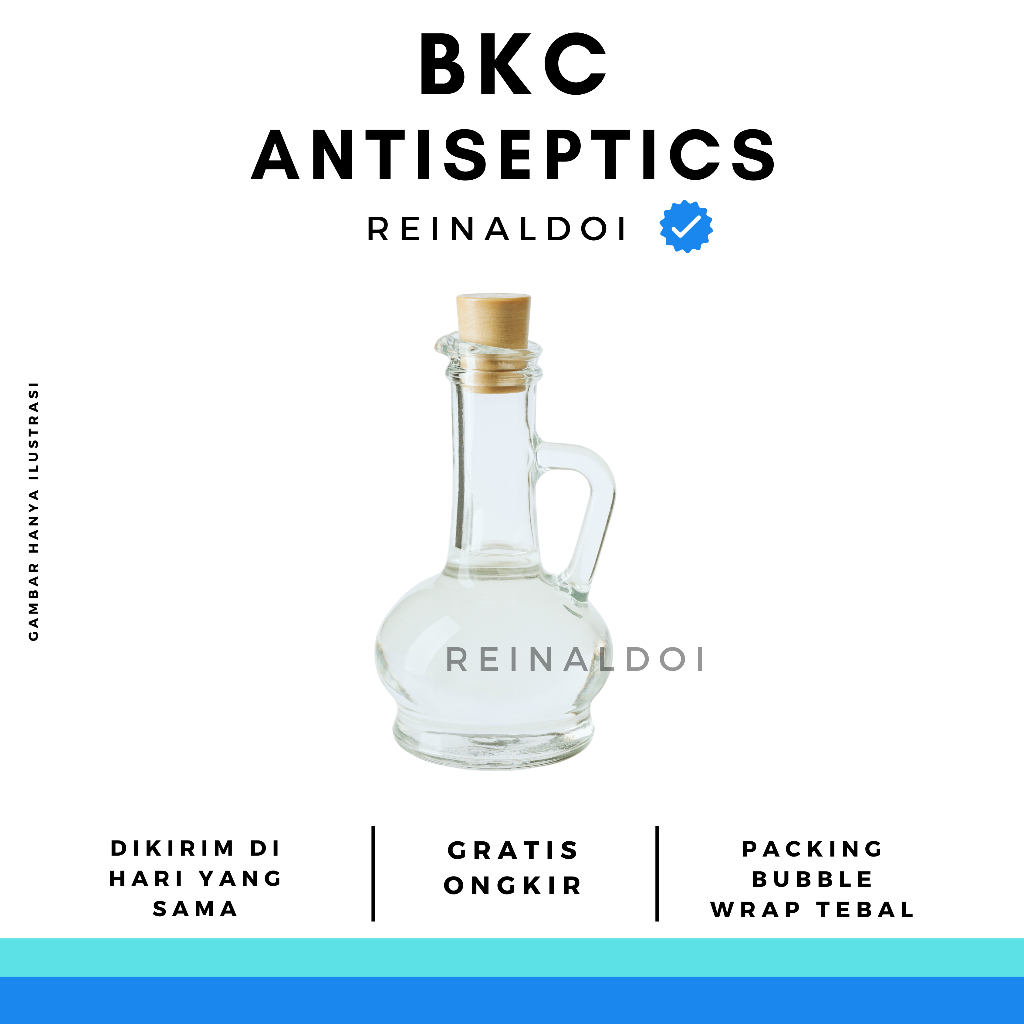 BKC Benzalkonium Chloride BKZ Antiseptics 100 ML