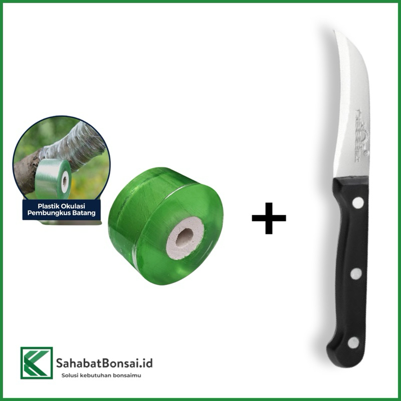 Paket plastik okulasi & pisau okulasi Tanaman cangkok