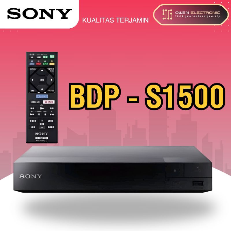 BDP-S1500/ BDPS1500/ BDP S1500 SONY BLURAY PLAYER