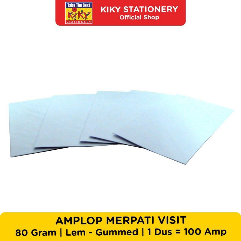 

Amplop Merpati Visit 80 gr / Amplop Undangan Angpau